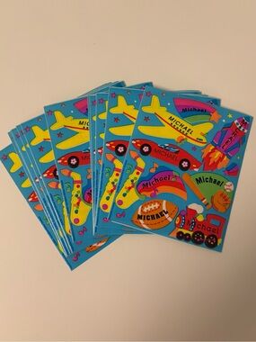 Sandylion Stickers Name Droppers “Michael”